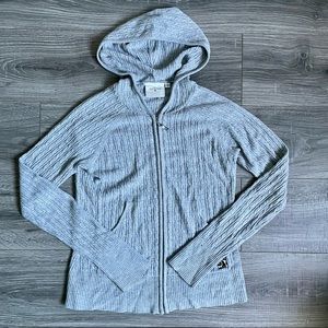 Kashwére Grey Sweater Hoodie